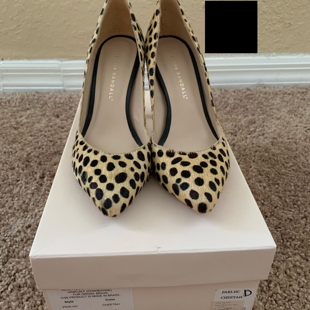 Loeffler Randall Genuine Cheetah heels